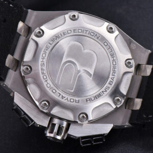 Royal Oak Offshore Ruben Barrichello II 44mm JF Skeleton Dial Black Leather Strap A3126 V2 - Image 22