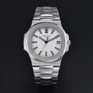 Nautilus 5711 40mm PPF White Dial SS Bracelet A324CS - Image 16