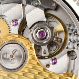 Villeret 6654 40mm Complicated Function OMF RG Dial Brown Leather Strap A6654 V3 - Image 8