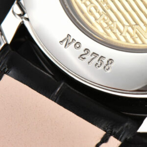 Villeret 6654 40mm Complicated Function OMF Silver Dial Black Leather Strap A6654 V3 - Image 30