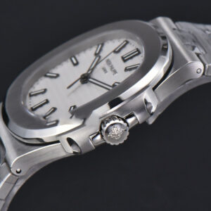 Nautilus 5711 40mm PPF White Dial SS Bracelet A324CS - Image 25