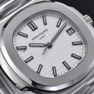 Nautilus 5711 40mm PPF White Dial SS Bracelet A324CS - Image 26