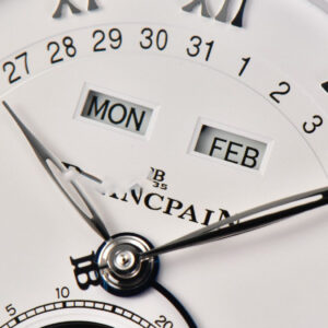 Villeret 6654 40mm Complicated Function OMF White Dial Black Leather Strap A6654 V3 - Image 20