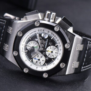 Royal Oak Offshore Ruben Barrichello II 44mm JF Skeleton Dial Black Leather Strap A3126 V2 - Image 24