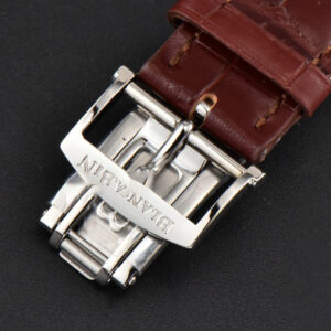 Villeret 6654 40mm Complicated Function OMF RG Dial Brown Leather Strap A6654 V3 - Image 23