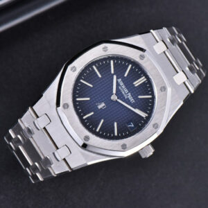 Royal Oak 39MM 15202IP Gradient Blue Dial SS Bracelet A2121 - Image 8