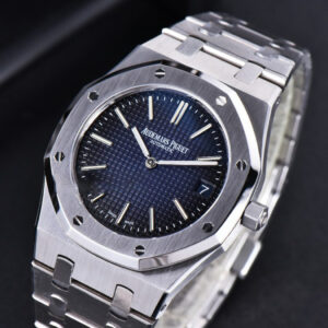 Royal Oak 39MM 15202IP Gradient Blue Dial SS Bracelet A2121 - Image 9