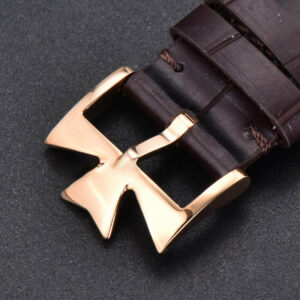 Patrimony Date 40mm RG ZF White Dial Brown Leather Strap MIYOTA 9015 - Image 11