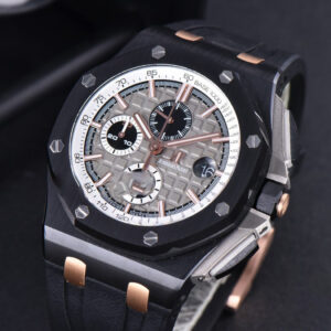 Royal Oak Offshore 44mm RG Cermet Bezel Michael Schumacher JF Gray/White Dial A3126 V2 - Image 8
