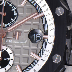 Royal Oak Offshore 44mm RG Cermet Bezel Michael Schumacher JF Gray/White Dial A3126 V2 - Image 12