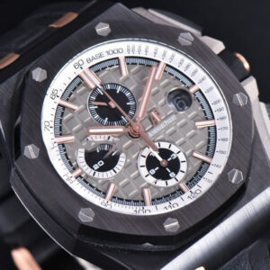 Royal Oak Offshore 44mm RG Cermet Bezel Michael Schumacher JF Gray/White Dial A3126 V2 - Image 13