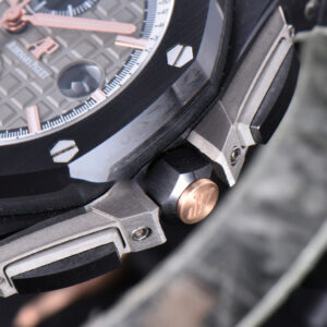 Royal Oak Offshore 44mm RG Cermet Bezel Michael Schumacher JF Gray/White Dial A3126 V2 - Image 15