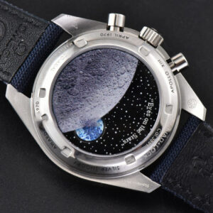 Speedmaster Professional ‘Snoopy’ 50th Anniversary 42mm GSF Nylon Strap A7750(Mod) - Image 6