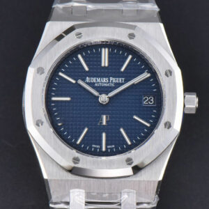 Royal Oak 39MM 16202 “50th Anniversary” ZF Blue Textured Dial SS Bracelet A7121