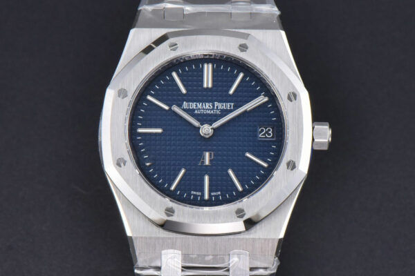 Royal Oak 39MM 16202 “50th Anniversary” ZF Blue Textured Dial SS Bracelet A7121