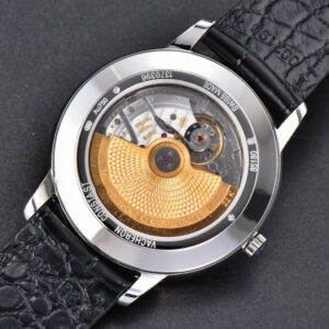 Patrimony Date 40mm ZF White Dial Black Leather Strap MIYOTA 9015 - Image 15