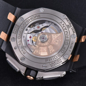 Royal Oak Offshore 44mm RG Cermet Bezel Michael Schumacher JF Gray/White Dial A3126 V2 - Image 20