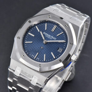 Royal Oak 39MM 16202 “50th Anniversary” ZF Blue Textured Dial SS Bracelet A7121 - Image 25