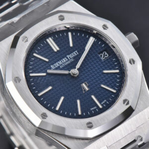 Royal Oak 39MM 16202 “50th Anniversary” ZF Blue Textured Dial SS Bracelet A7121 - Image 33