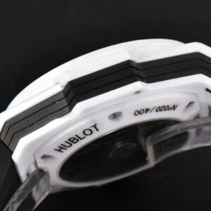 Big Bang Sang Bleu II 45mm ZF White Ceramic Skeleton Dial White Rubber Strap A1240 - Image 23