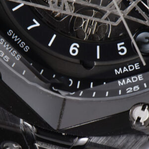 Big Bang Sang Bleu II 45mm ZF Black Ceramic Skeleton Dial Black Rubber Strap A1240 - Image 18