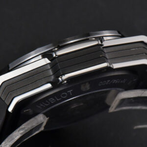 Big Bang Sang Bleu II 45mm ZF Black Ceramic Skeleton Dial Black Rubber Strap A1240 - Image 24
