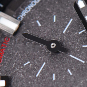 Calibre Heuer 01 Chrono XF 43MM PVD Gray Dial Black Rubber Strap A1887 - Image 3