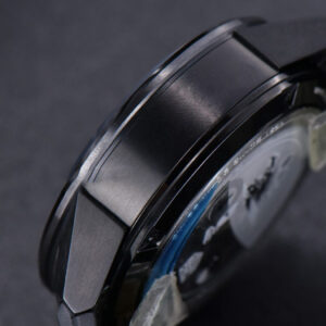 Calibre Heuer 01 Chrono XF 43MM PVD Gray Dial Black Rubber Strap A1887 - Image 7