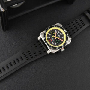 Vintage 03-94 Chronograph BRF 42mm Stainless steel Black Rubber Strap - Image 3