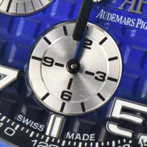 Royal Oak Offshore 26405 44mm RSF Ceramic Blue Dial Silver Subdial Blue Rubber Strap A3126 - Image 19