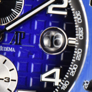 Royal Oak Offshore 26405 44mm RSF Ceramic Blue Dial Silver Subdial Blue Rubber Strap A3126 - Image 20