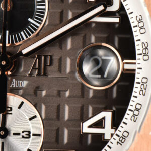 Royal Oak Offshore 26405 44mm RSF RG Gray Dial Silver Subdial Black Rubber Strap A3126 - Image 17
