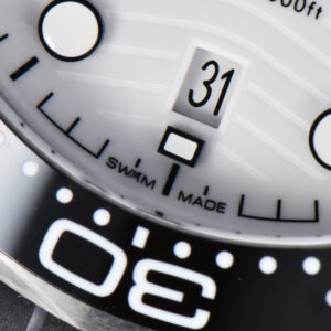 Seamaster Diver 300M 42mm ZF Black Ceramic White Dial Black Rubber Strap A8800 - Image 6