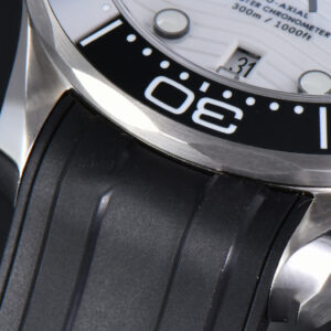 Seamaster Diver 300M 42mm ZF Black Ceramic White Dial Black Rubber Strap A8800 - Image 7