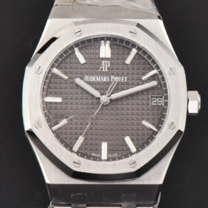 Royal Oak 15500 41mm ZF Gray Textured Dial SS Bracelet A4302 Super Clone