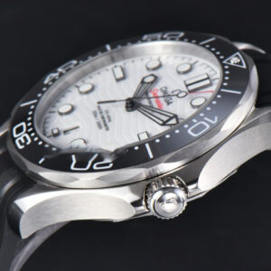 Seamaster Diver 300M 42mm ZF Black Ceramic White Dial Black Rubber Strap A8800 - Image 8