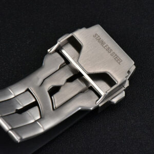Big Bang Unico SS 45mm BBF Skeleton Dial Ceramic Bezel Black Rubber Strap A1280 - Image 4