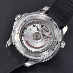 Seamaster Diver 300M 42mm ZF Black Ceramic Black Dial Black Rubber Strap A8800 - Image 9