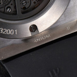 Big Bang Unico SS 45mm BBF Skeleton Dial Ceramic Bezel Black Rubber Strap A1280 - Image 7