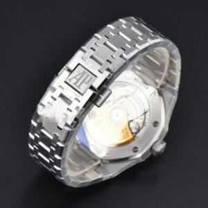 Royal Oak 37mm 15450 ZF Blue Textured Dial SS Bracelet SA3120 Super Clone - Image 5