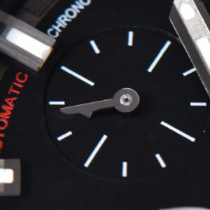 Calibre Heuer 01 Chrono XF 45MM PVD Skeleton Black Dial Black Rubber Strap A1887 - Image 9
