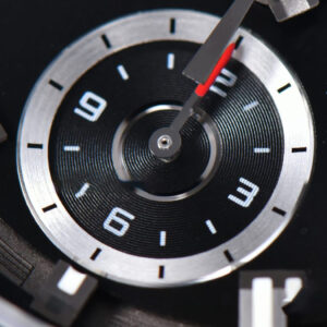 Calibre Heuer 01 Chrono XF 45MM PVD Skeleton Black Dial Black Rubber Strap A1887 - Image 10