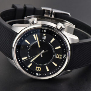 Polaris Geographic 42mm JQKF Black Dial Black Rubber Strap A2824 - Image 25
