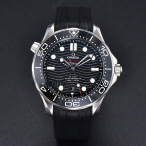 Seamaster Diver 300M 42mm ZF Black Ceramic Black Dial Black Rubber Strap A8800 - Image 22