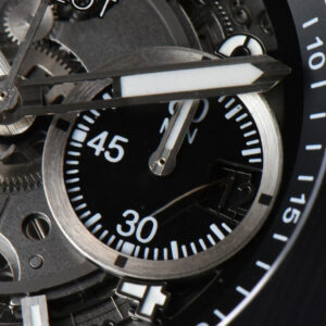 Big Bang Unico SS 45mm BBF Skeleton Dial Ceramic Bezel Black Rubber Strap A1280 - Image 22