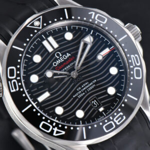Seamaster Diver 300M 42mm ZF Black Ceramic Black Dial Black Rubber Strap A8800 - Image 30