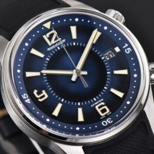 Polaris Geographic 42mm JQKF Blue Dial Black Rubber Strap A2824 - Image 23