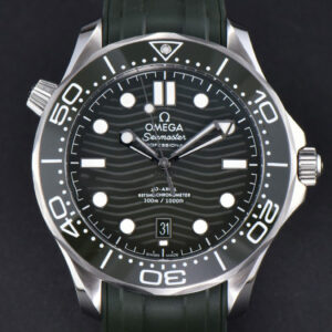 Seamaster Diver 300M 42mm ZF Green Ceramic Green Dial Green Rubber Strap A8800