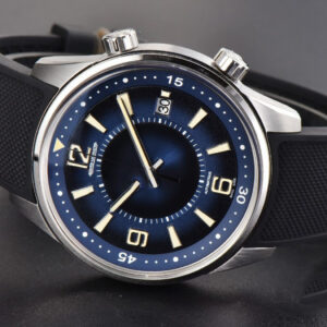 Polaris Geographic 42mm JQKF Blue Dial Black Rubber Strap A2824 - Image 24