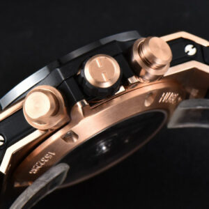 Big Bang Unico RG 45mm BBF Skeleton Dial Ceramic Bezel Black Rubber Strap A1280 - Image 10